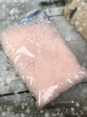 Vianočný sneh, kryštáliky 100g ružový 