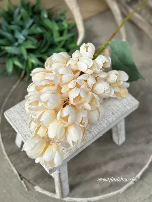 Konár kvitnúci 85 cm (len kvet 30 cm) ivory