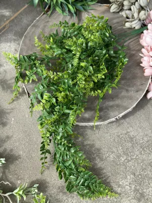 Ťahačka zeleň-papraď, plast, 55 cm 