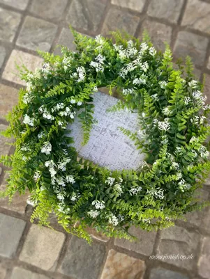 Veniec tráva, roztiahnutý 45 cm, plast (plast)