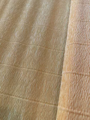 Krepový papier rolka 180g hrubý, 50x2,5m, žltý