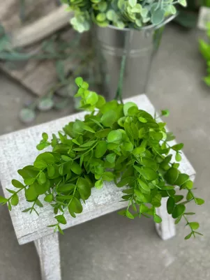 Kytička eukalyptus, 34 cm, plast, zelená