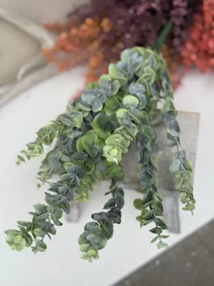 Eukalyptus Kytička, 13x stonka, 55cm, ako živý, plast