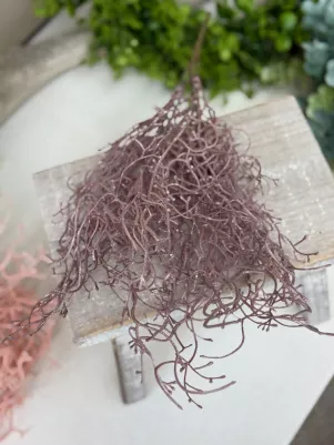 Tillandia Kytička, 40cm, plast, staroružová 